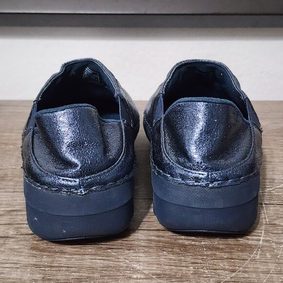 Fitflop Superloafer Glitzy Women's Casual Comfort Shoes Size 5 Meteor Blue - Picture 4 of 9